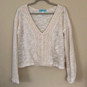 Knit crop top